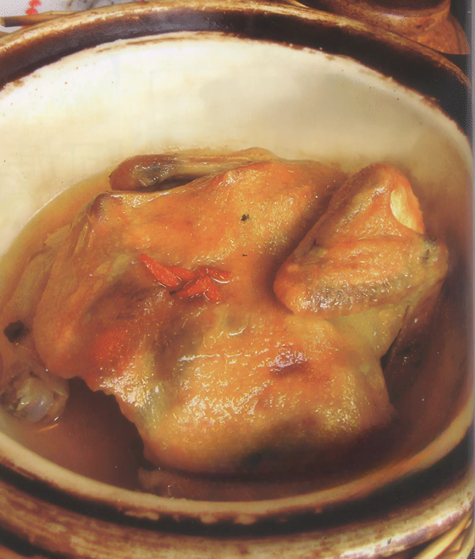 （苏州大风车味庄旺销菜品）招牌砂锅烤鸡（附秘制烤鸡粉配方）
